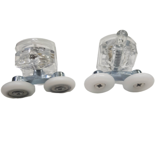 Duşakabin Şeffaf 1 Alt 1 Üst 24 mm. Rulmanı