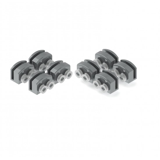 Duşakabin Sanica Kanallı 8 Adet Rulman Takımı